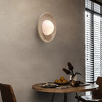 Wenmara Travertine Wall Lamp