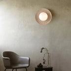 Wenmara Travertine Wall Lamp