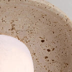 Wenmara Travertine Wall Lamp