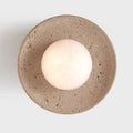 Wenmara Travertine Wall Lamp