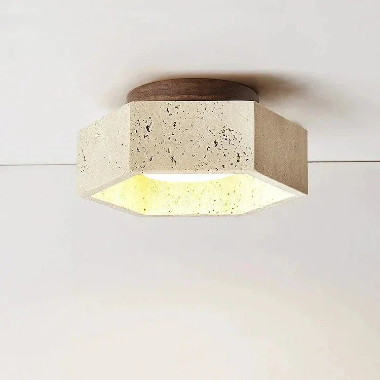 Wenstarno Travertine Ceiling Lamp