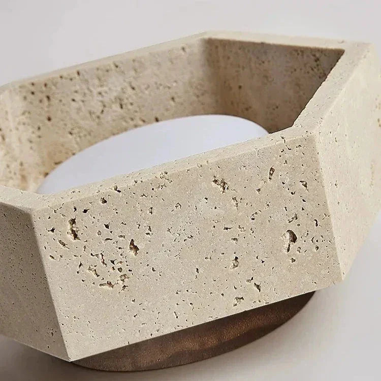 Wenstarno Travertine Ceiling Lamp