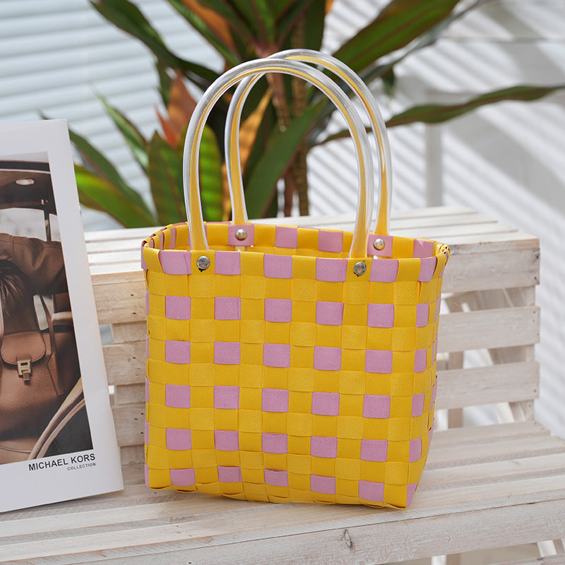 Woven Basket Bag | TheKanta