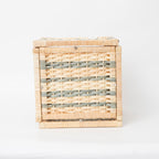 Woven Storage Basket with Removable Lid | TheKanta