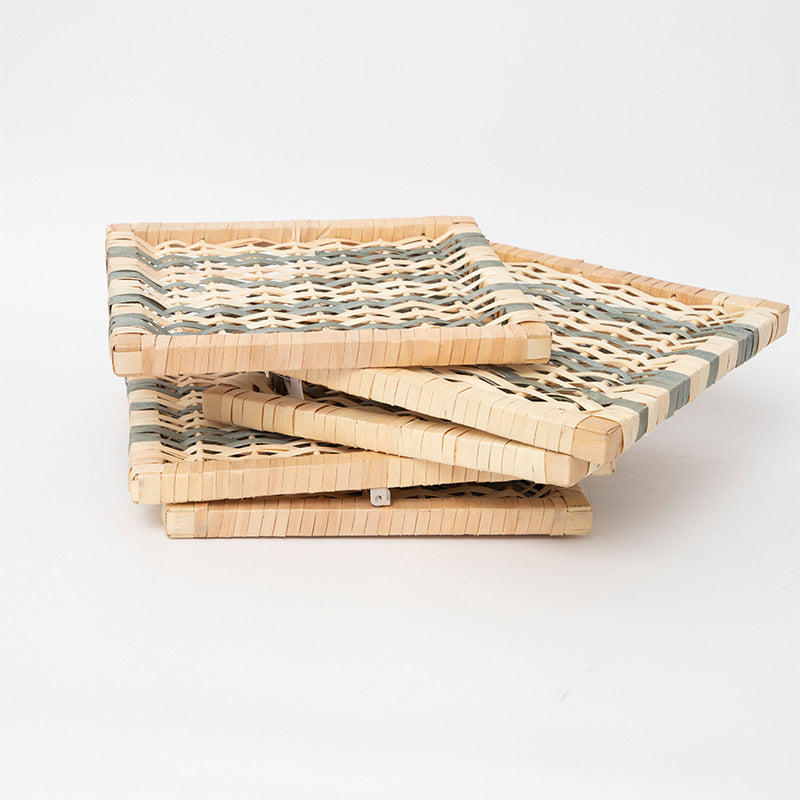 Woven Storage Basket with Removable Lid | TheKanta