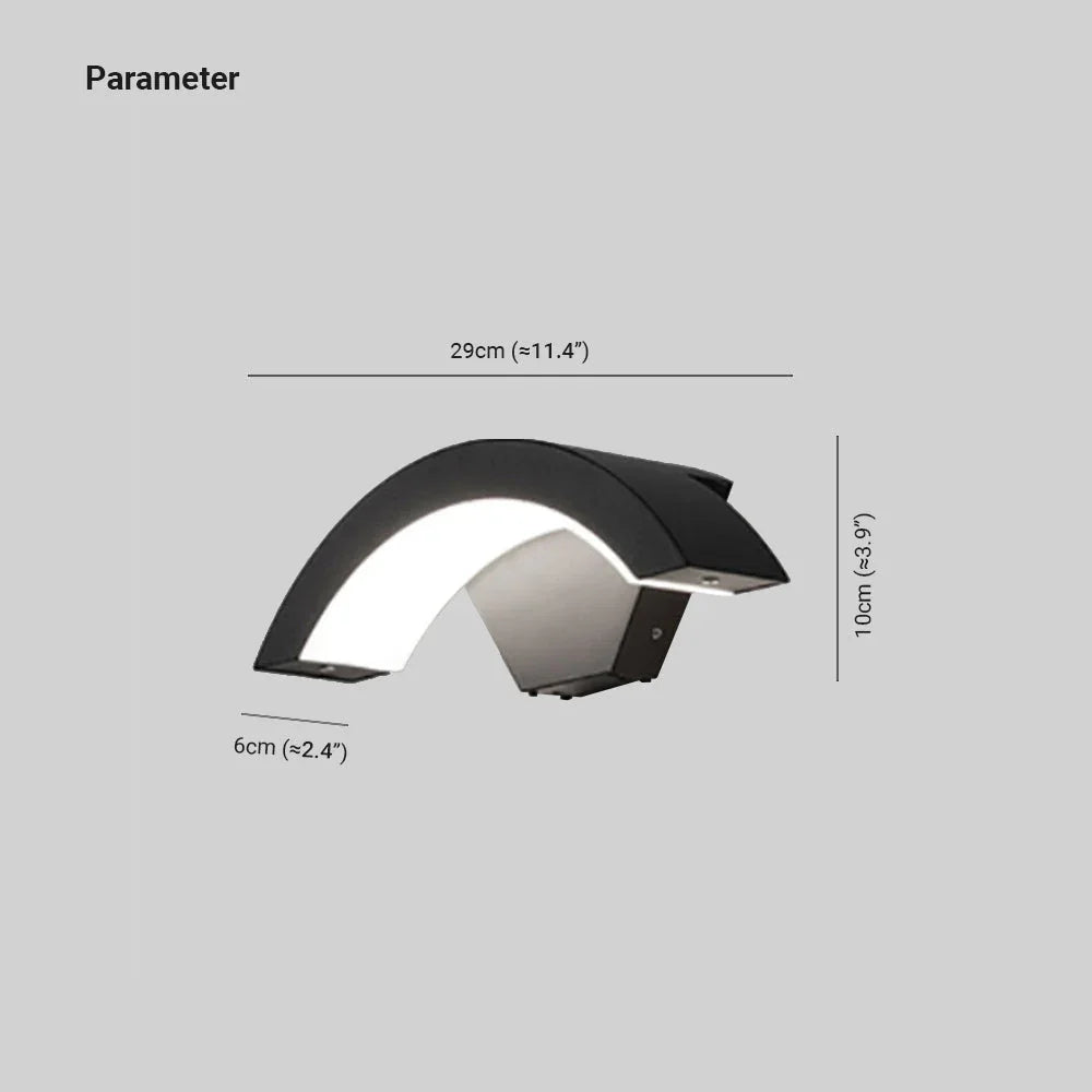 Yarbarno Outdoor Wall Lamp