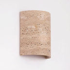Yarrira Travertine Wall Lamp