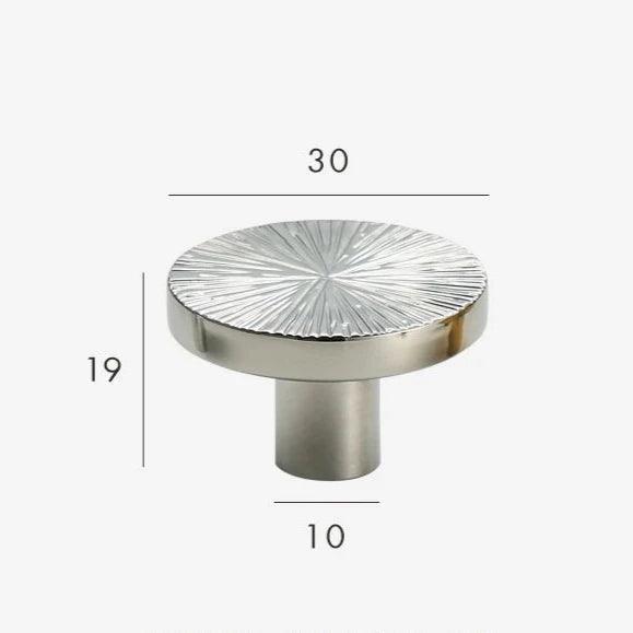Yeltella Brass Knobs