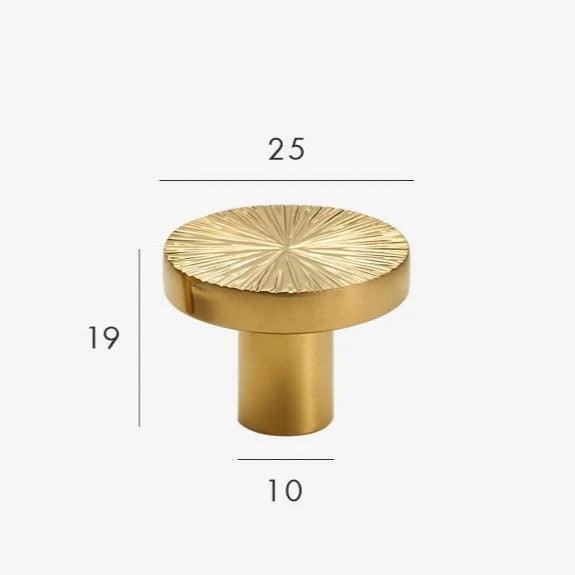 Yeltella Brass Knobs