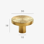 Yeltella Brass Knobs