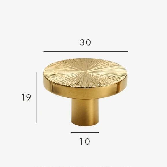 Yeltella Brass Knobs