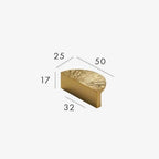 Yeltella Brass Knobs