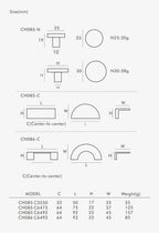 Yeltella Brass Knobs