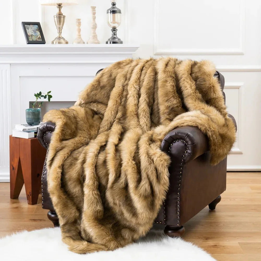 Zelfendo Fur Throws
