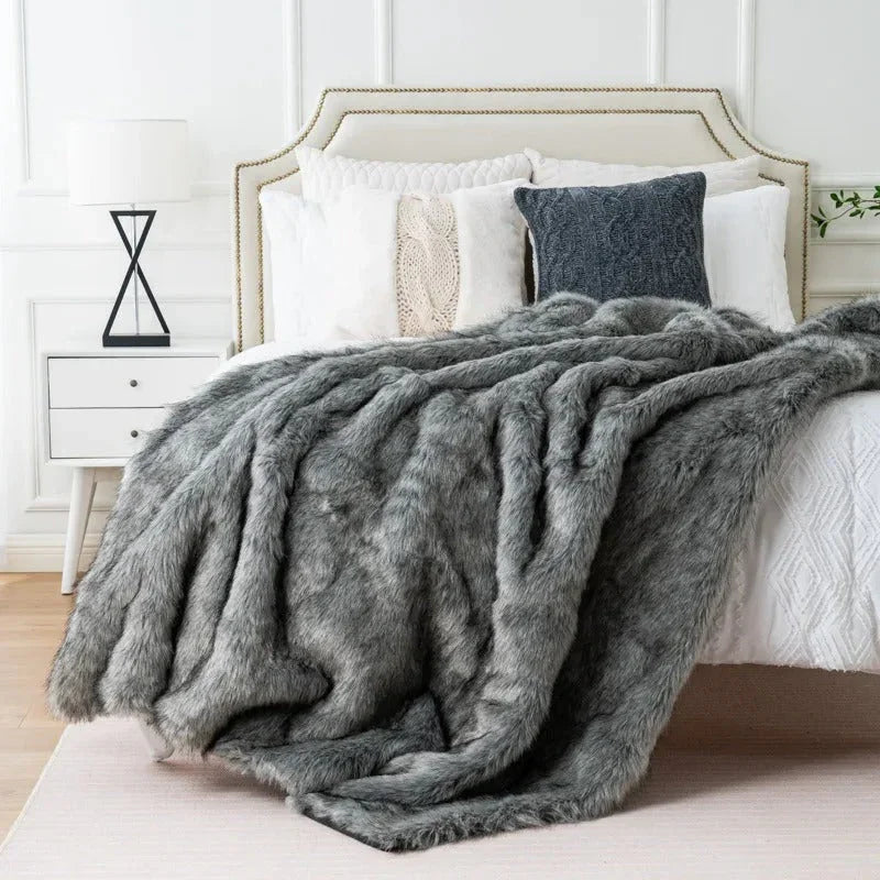Zelfendo Fur Throws