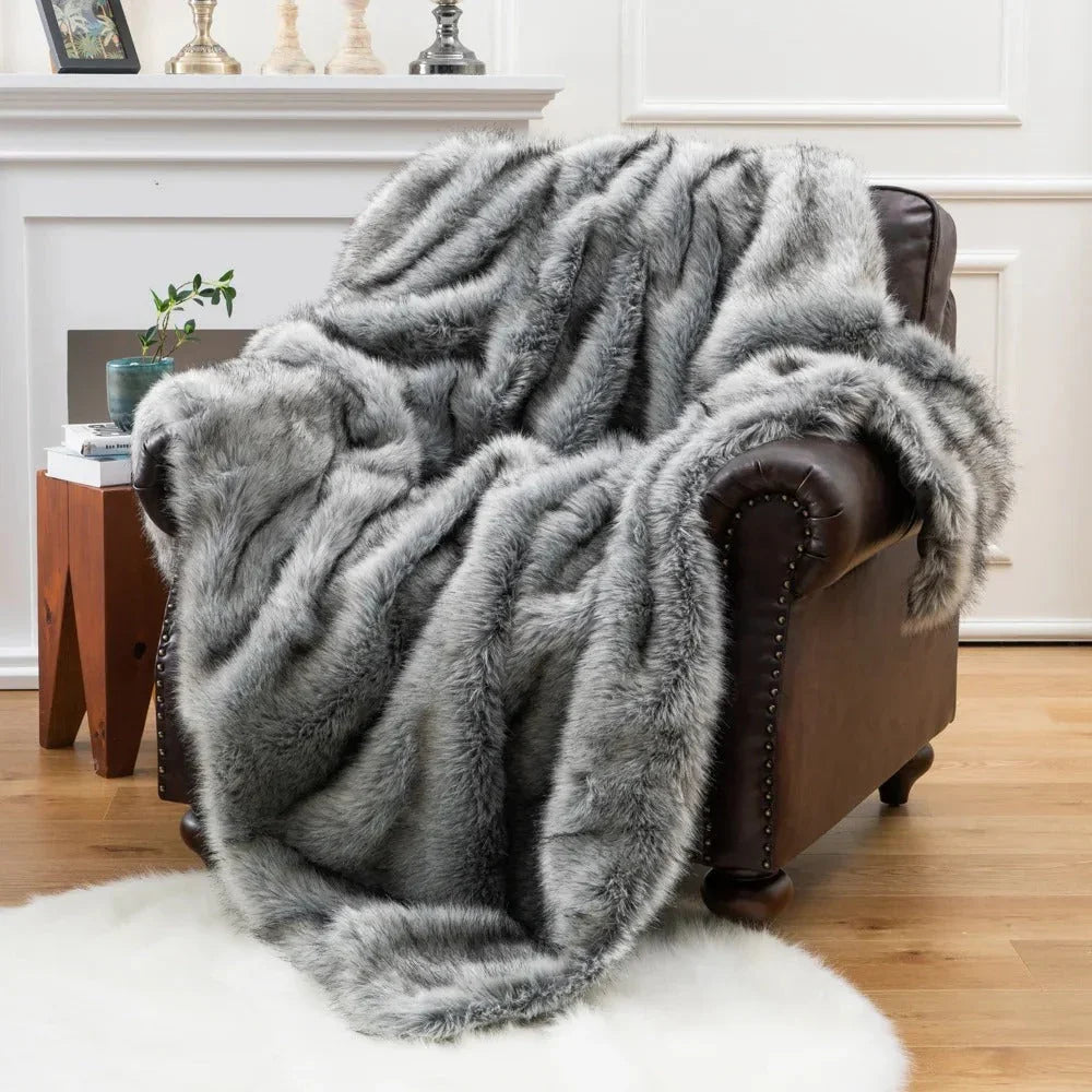 Zelfendo Fur Throws