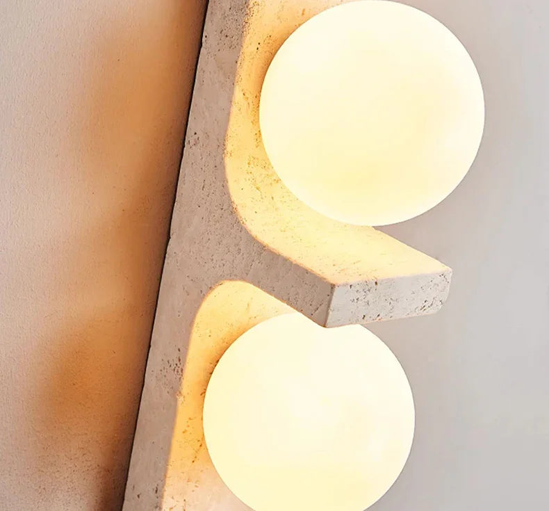 Zelfendo Stone Wall Lamp