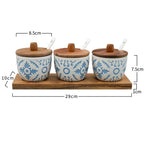 Zormoma Ceramic Seasoning Jar Set