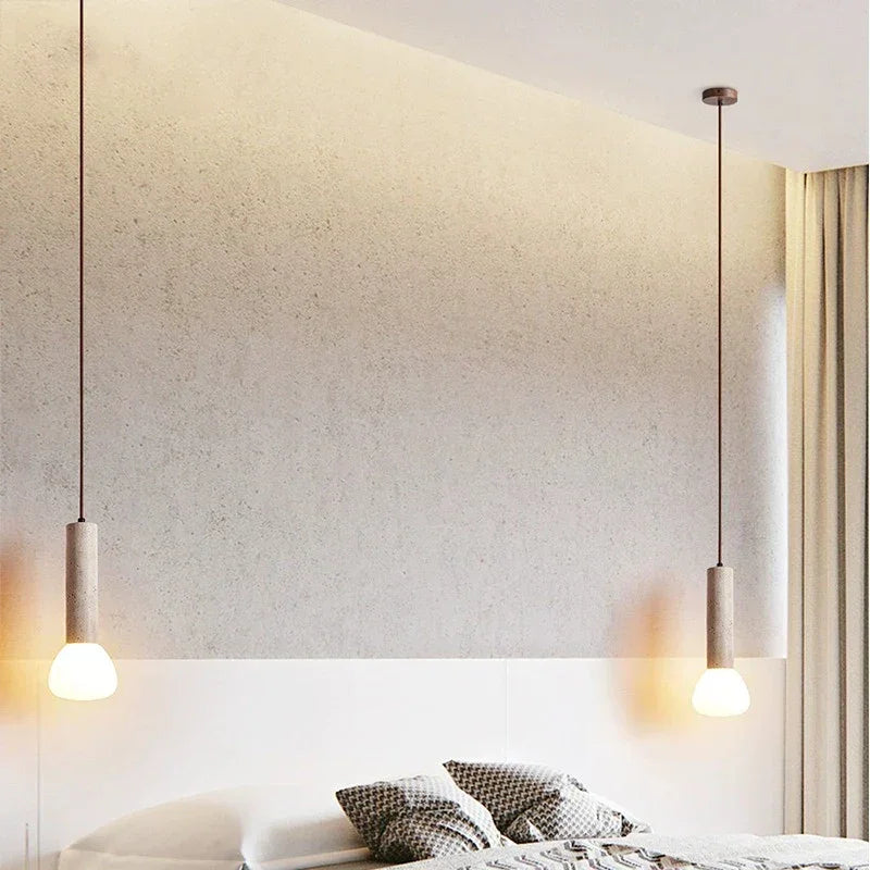 Zorveda Travertine Pendant Lamp