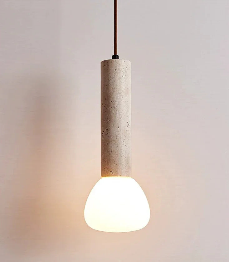 Zorveda Travertine Pendant Lamp
