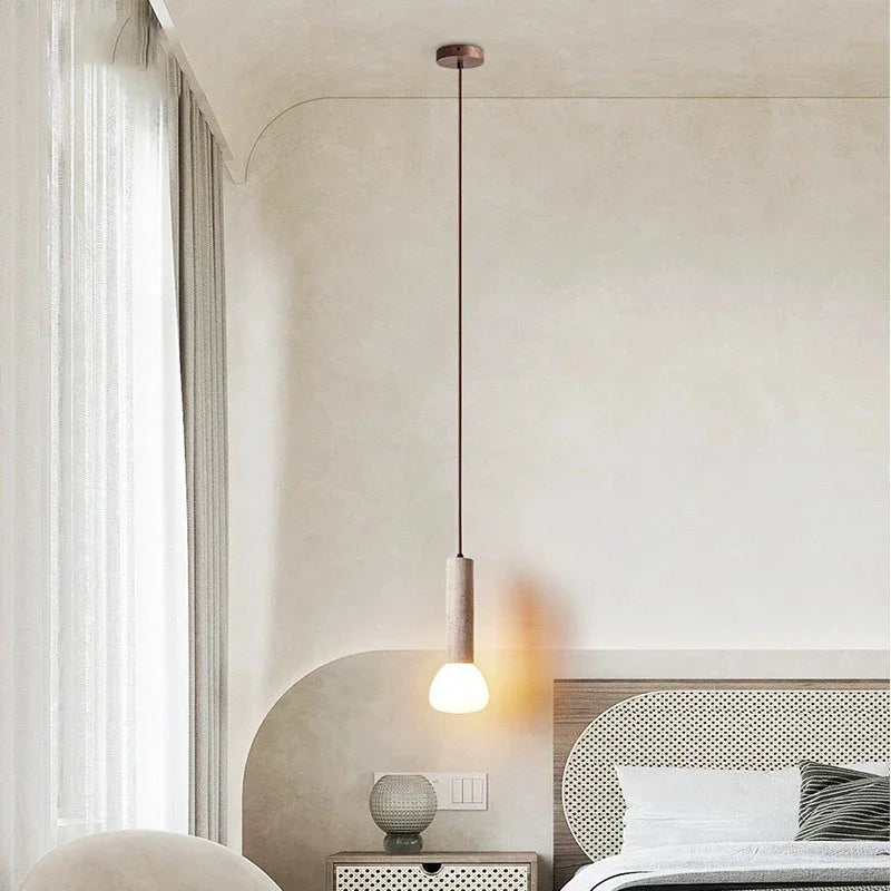 Zorveda Travertine Pendant Lamp